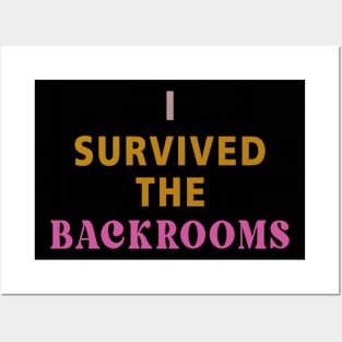 I survived the Backrooms Posters and Art